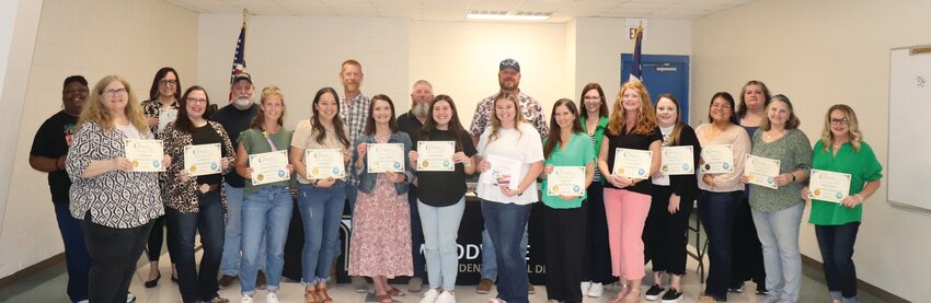 Sixteen different Woodville ISD educators were awarded cash stipends through a statewide teacher initiative program for excellence in classroom teaching.