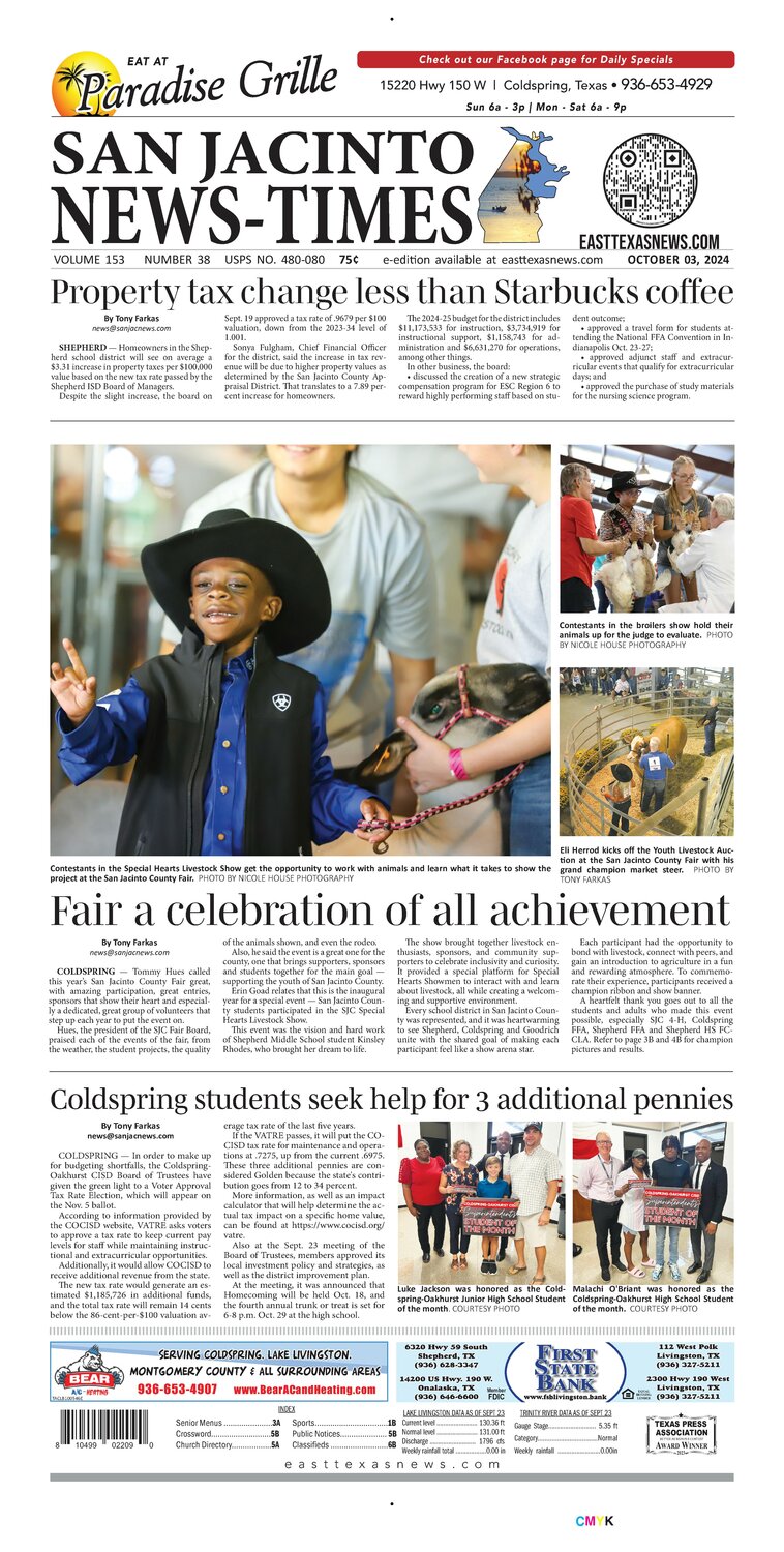 San Jacinto News-Times, Thursday, October 3, 2024