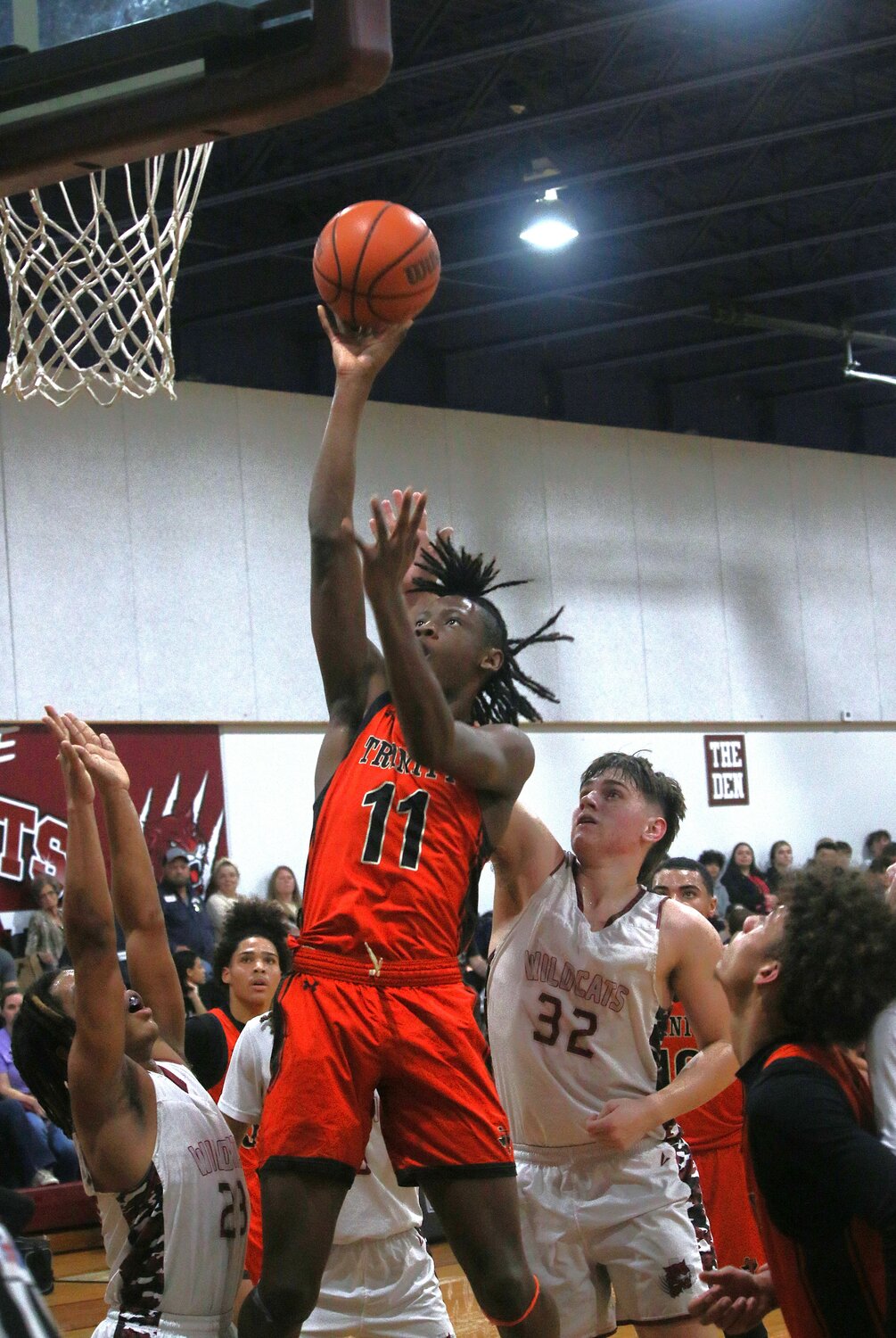 Terian Maxie added 17 points to the Tiger total.