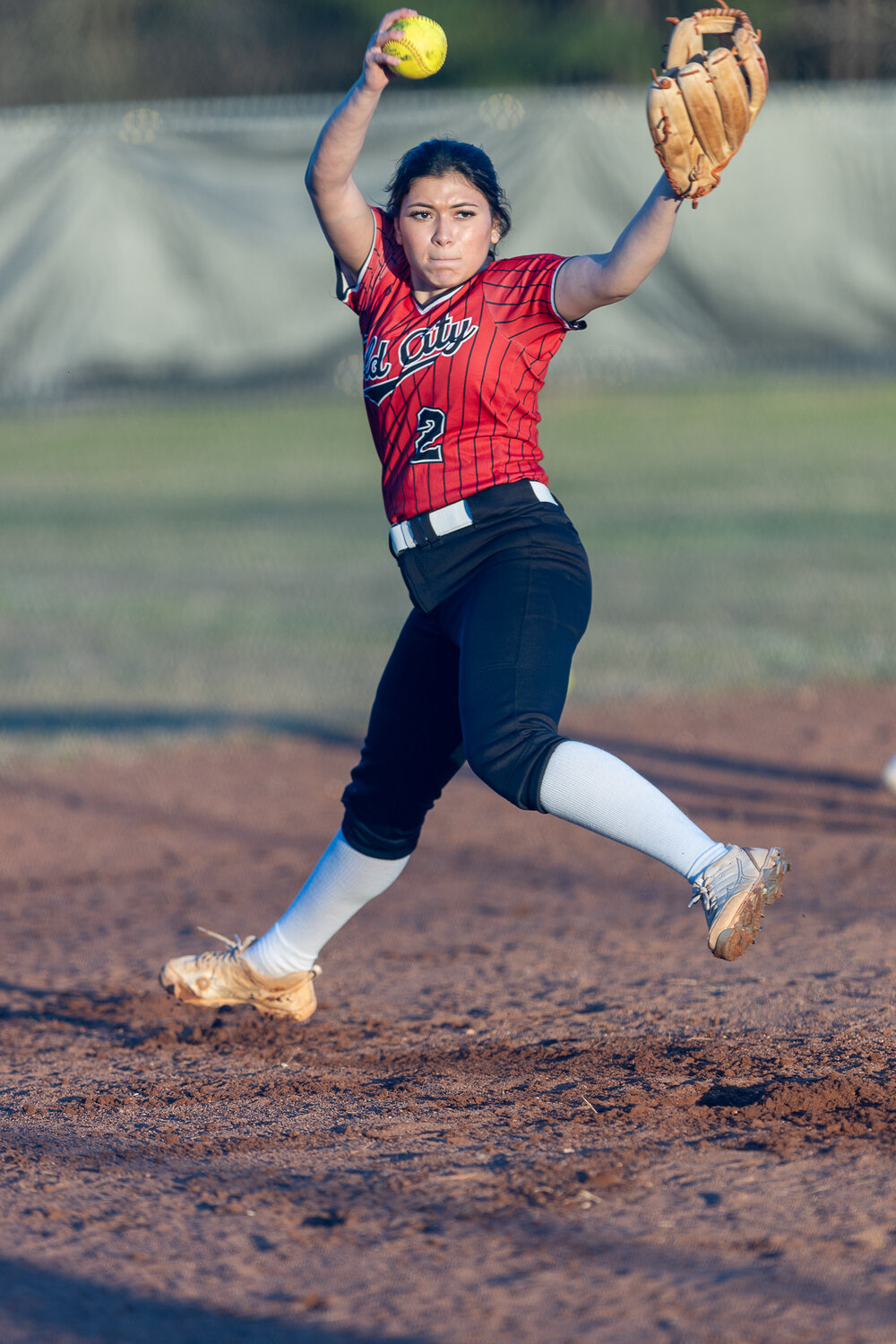 Trinity Rosales pitched the complete game with a 10-0 win over Tarkington.