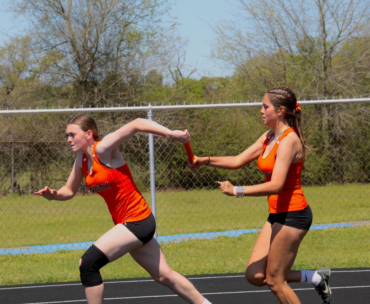 Handing off the baton.