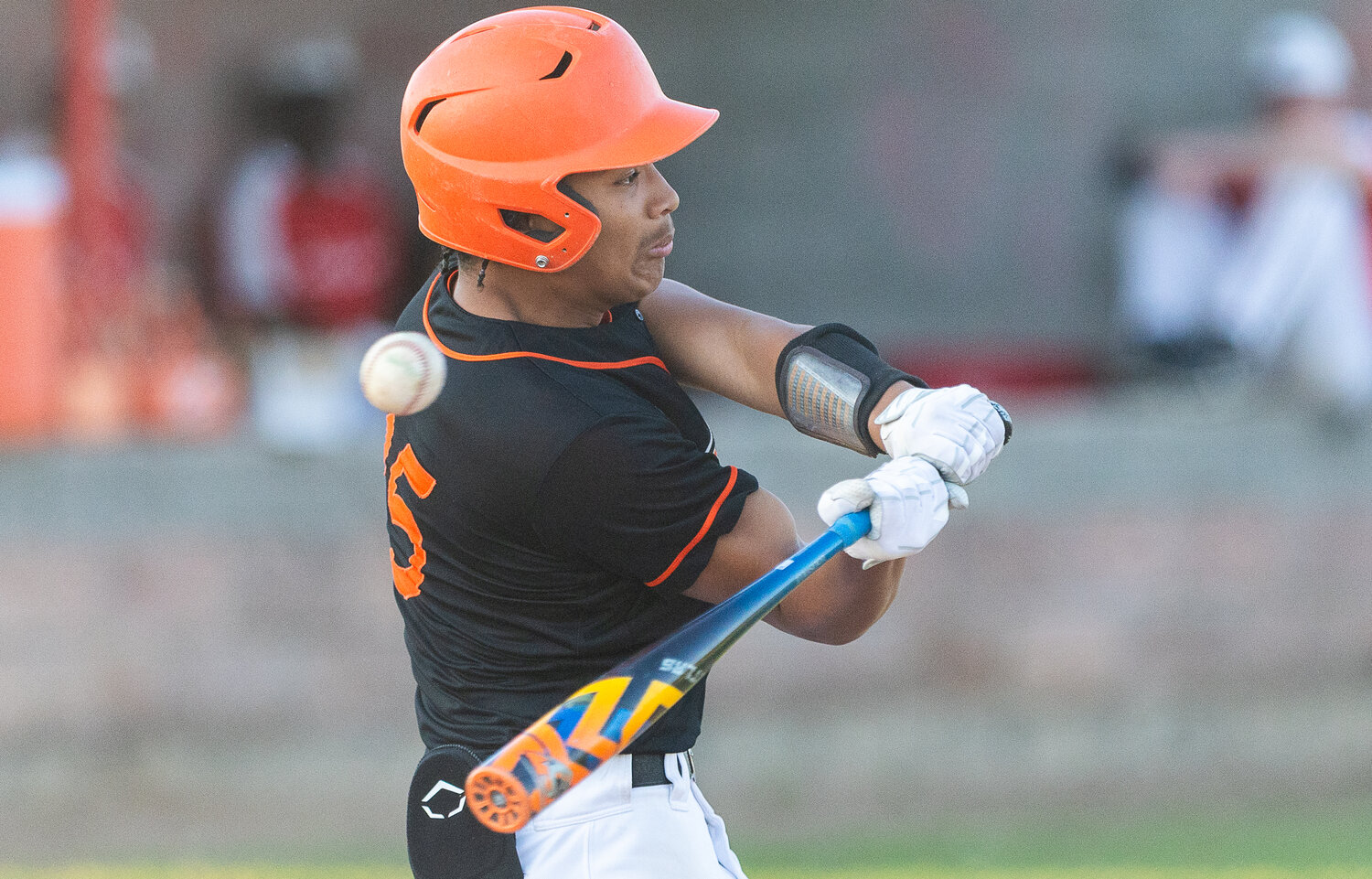 Chance Brown is still looking for one a little close to the strike zone.