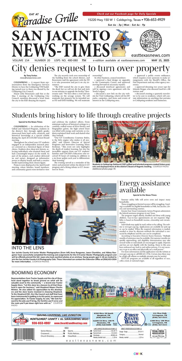 San Jacinto News-Times, Thursday, May 15, 2025