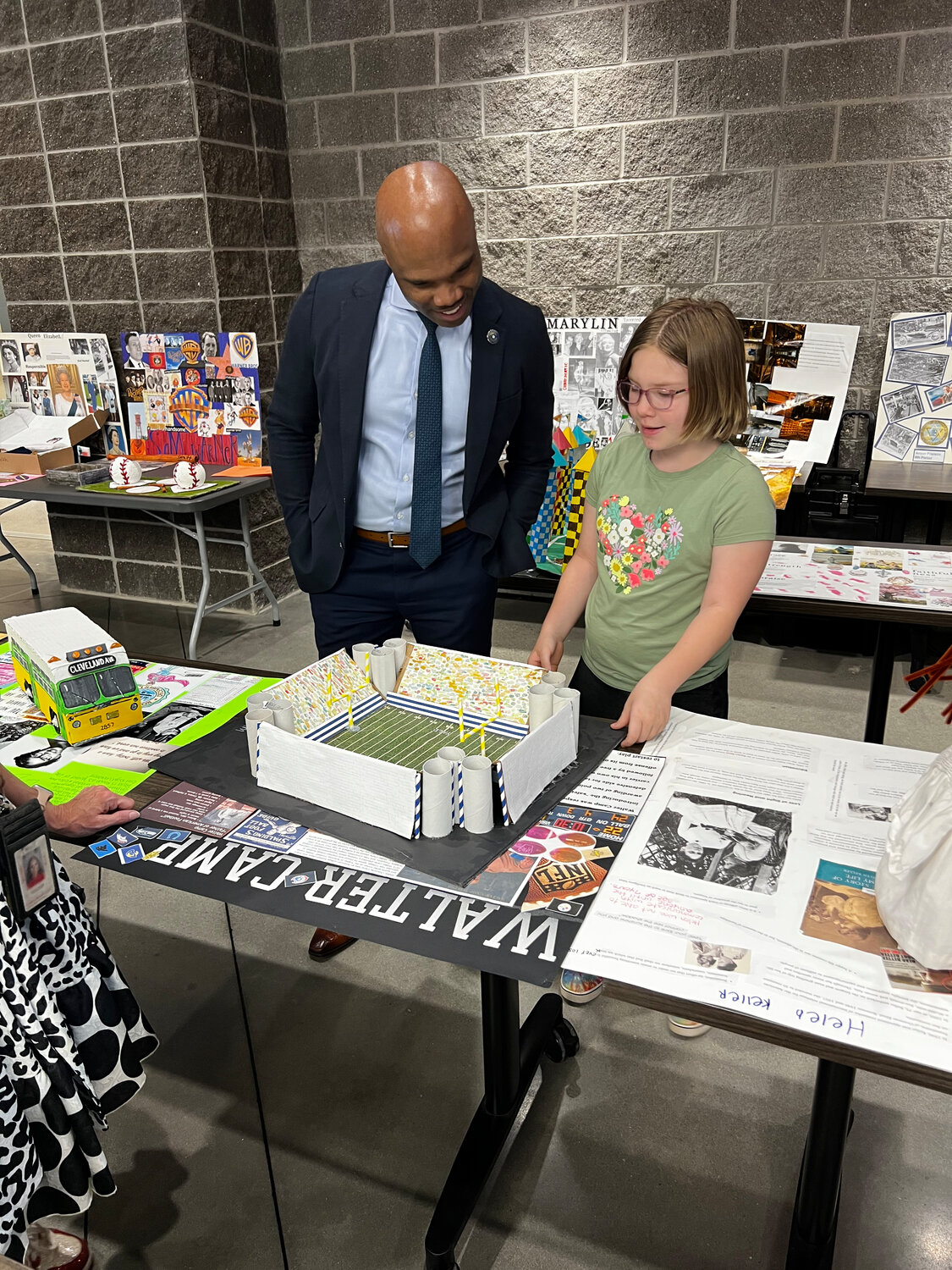 Students in Coldspring-Oakhurst CISD’s gifted and talented program created history projects and displayed them at the district’s Board of Regents meeting.