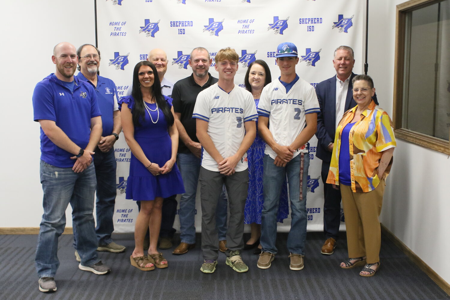 The Shepherd ISD Board of Managers honored this year’s baseball superlatives.