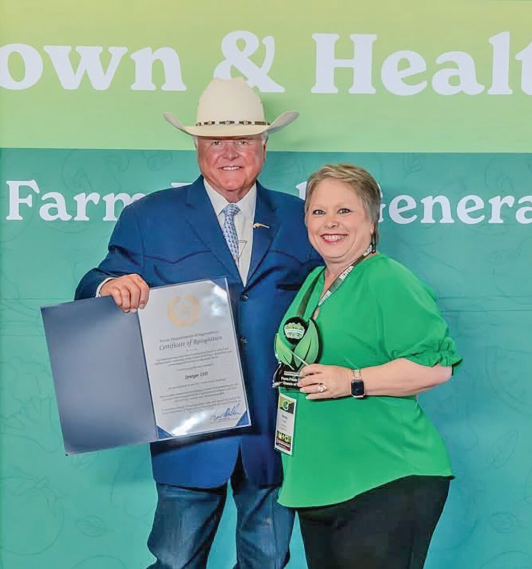 Spurger ISD named 'Cream of the Crop' by state Ag Dept.