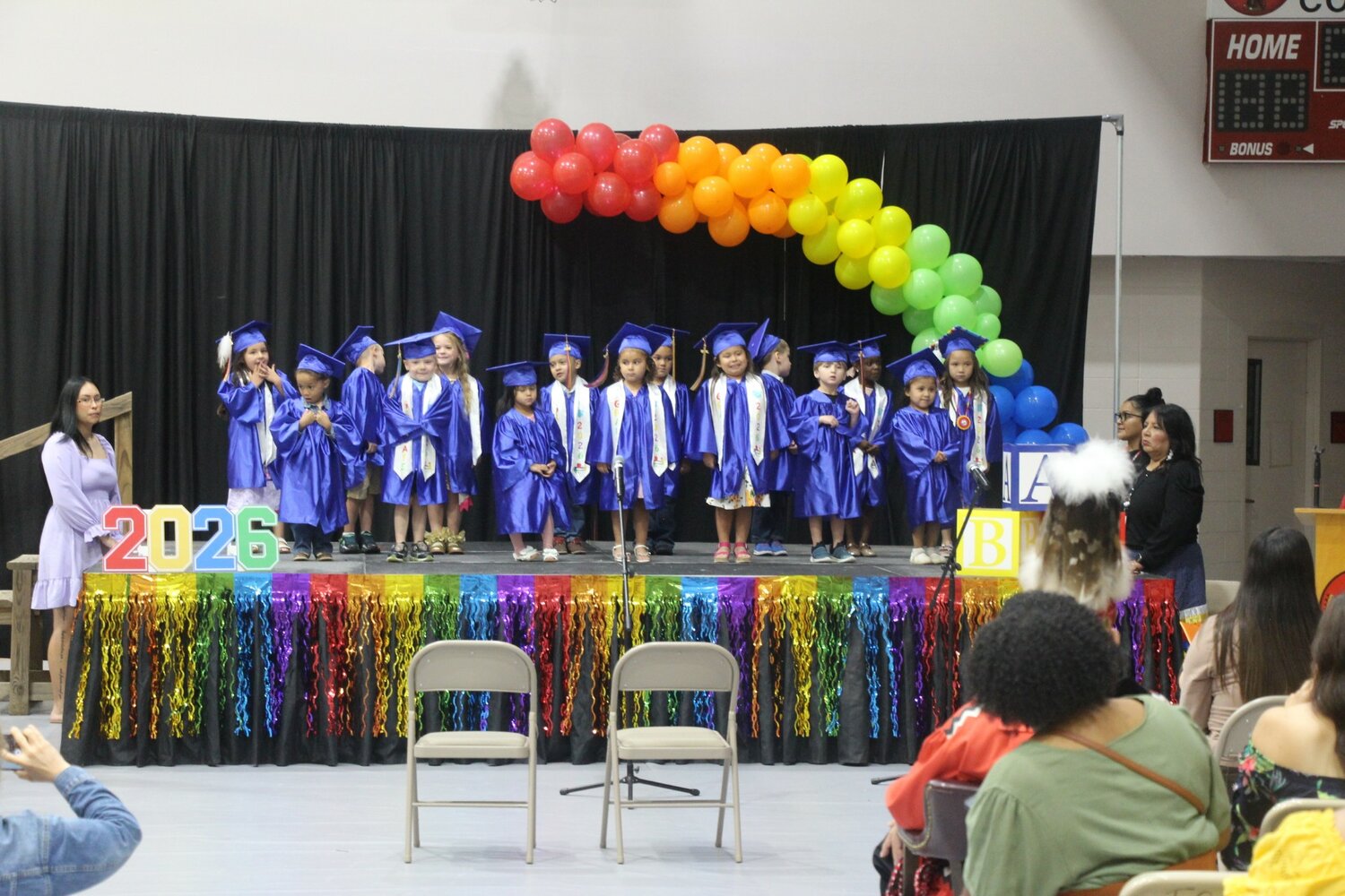 Alabama-Coushatta Head Start Program holds graduation ceremony for 20 students