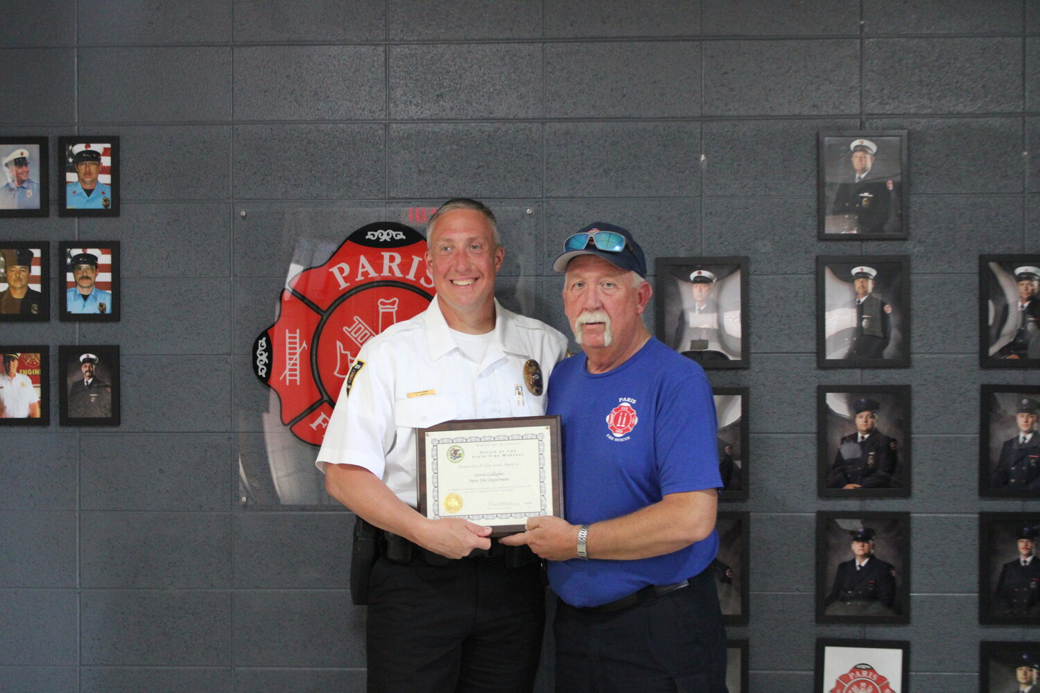 Captain Steve Gallagher retires - The Prairie Press