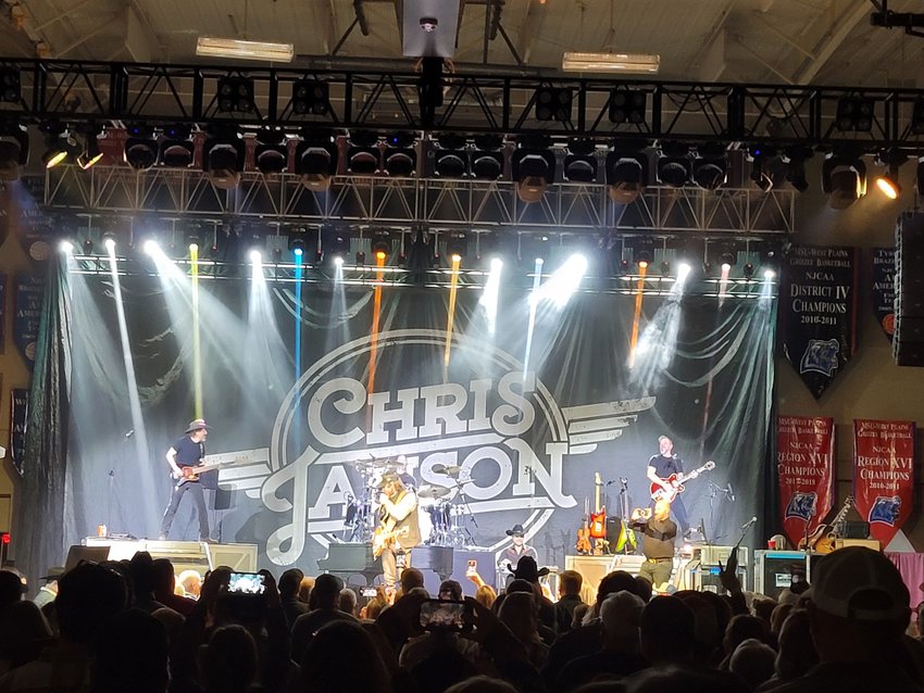 Top 40 Country Music Performing Artist Chris Janson brought his Halfway to Crazy Tour to the West Plains Civic Center Feb. 25.