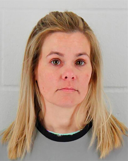 FILE - This undated photo provided by the Johnson County (Kan.) Sheriff's Department shows Jennifer Hall. The former respiratory therapist who is charged with first-degree murder in the death of a patient in Missouri 20 years ago has been arrested in northeastern Kansas, authorities said. Hall, was arrested in Johnson County, Kan., on Thursday, May 12, 2022, under the name Jennifer Semaboye, of Overland Park, Kan., the Livingston County Sheriff's Office said. (Johnson County Sheriff's Department via AP File)