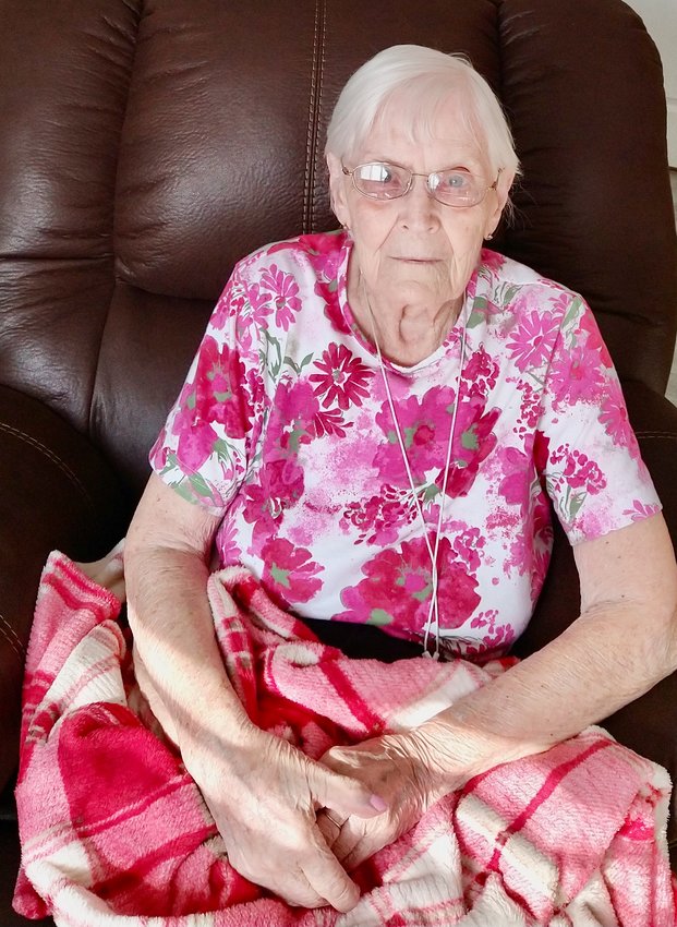 Allena VonAllmen will celebrate her 100th birthday on July 28. A gathering to celebrate will be held from 2 to 4 p.m. July 31 at Cedarhurst of West Plains. Friends and family are encouraged to stop and have a piece of cake with Allena. &ldquo;She would love to see you,&rdquo; family members encourage. Anyone who would like to send a card is invited to mail to Allena VonAllmen at 1033 W. 6th St., West Plains, MO 65775. COURTESY PHOTO