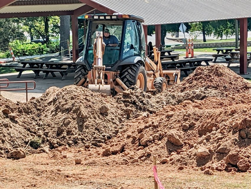 West Plains city crews have begun dirt work at Butler Children&rsquo;s Park on Broadway in preparation for the installation of new playground equipment. The inclusive play structure is designed to accommodate wheelchairs and encourage sensory play, with the intention that all children can enjoy it.