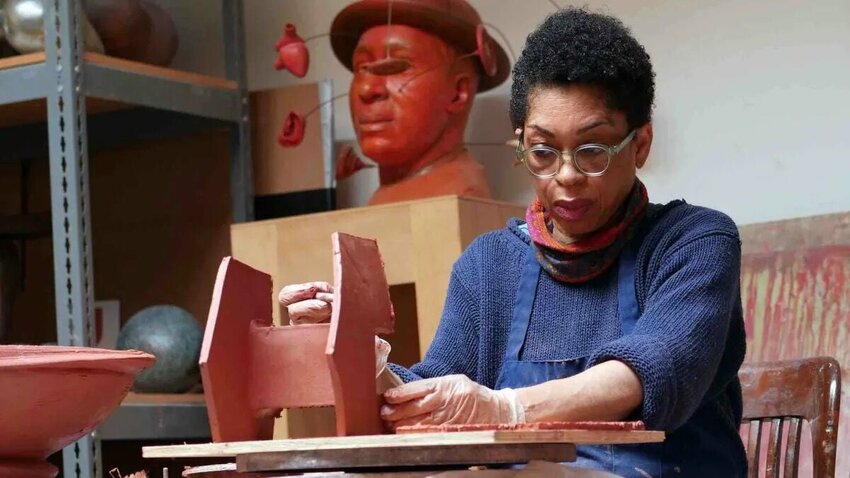 Artist Syd Carpenter works in many mediums with an emphasis on clay.