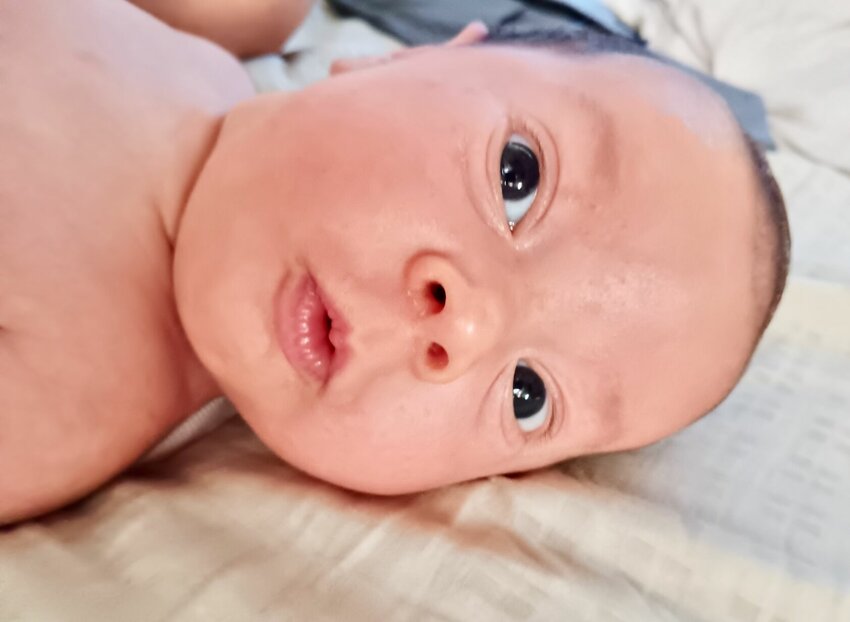 Silas Nehemiah Martinez was born at 4:34 a.m. June 13, 2023, at home in Cabool, to Lydia and Marcus Martinez. He weighed 8 pounds 14 ounces and was 21.5 inches long.