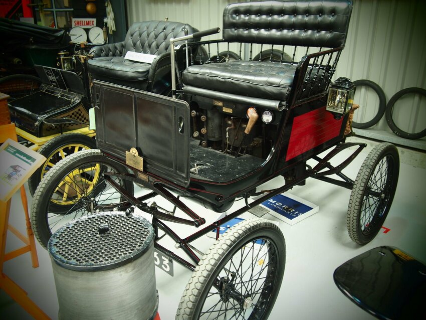 1901 Locomobile Steam Car.
