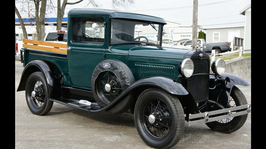 1926 Ford Model T Runabout with truck body.