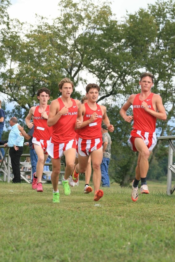 From left: Jackson Free, Kyler Gunter, Hoyt Stiner, and Carson King.