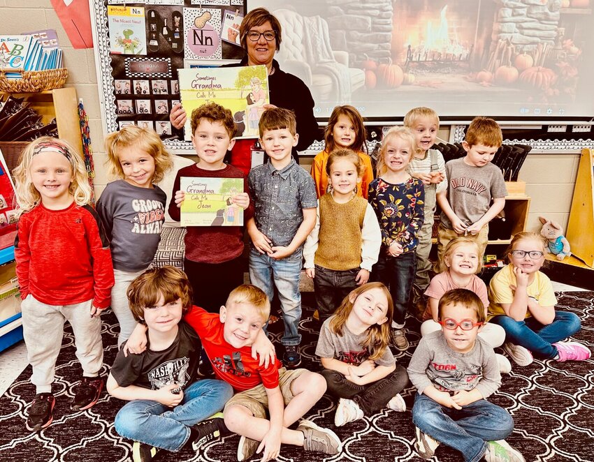 South Fork Elementary Preschool students recently had the opportunity to meet Jill Pietroburgo, a local author and one of West Plains R-7 School District&rsquo;s special education teachers. Pietroburgo shared her new book, &quot;Sometimes Grandma Calls Me Jean,&quot; and inspired the class with gratitude for family memories and being thankful for loved ones.