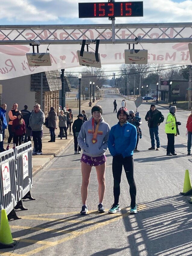 Overall&nbsp;Female Half Marathon Zizzer Emily Ritter 1:36:56 and Tomas Chabrecec Overall Half Marathon in a New Course Record Time of 1:13:04.