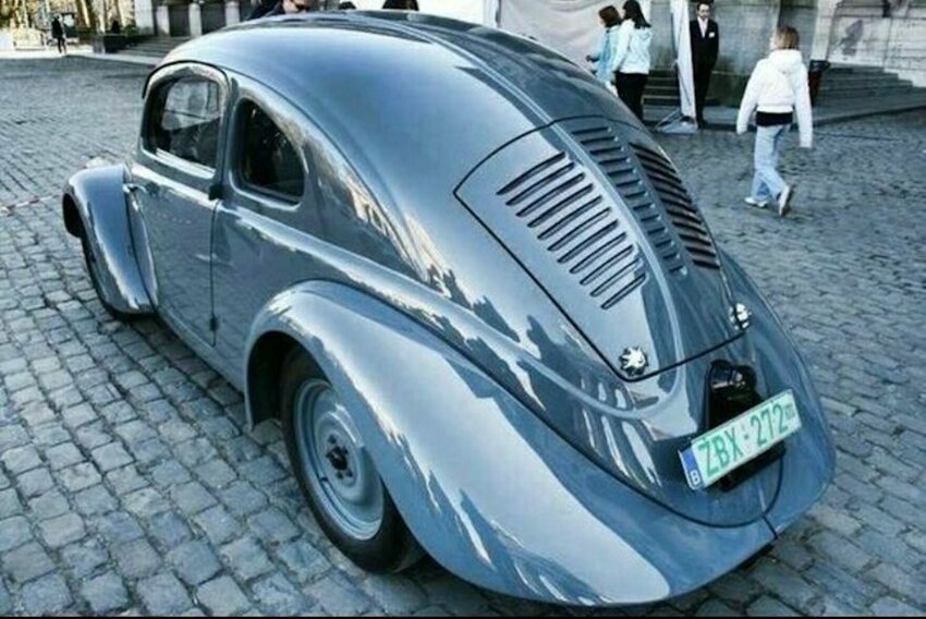 1937 Volkswagen Beetle.