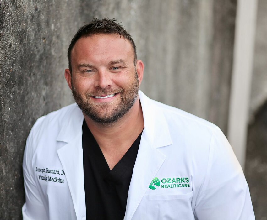 Dr. Joseph Barnard, board-certified family medicine physician at Ozarks Healthcare.