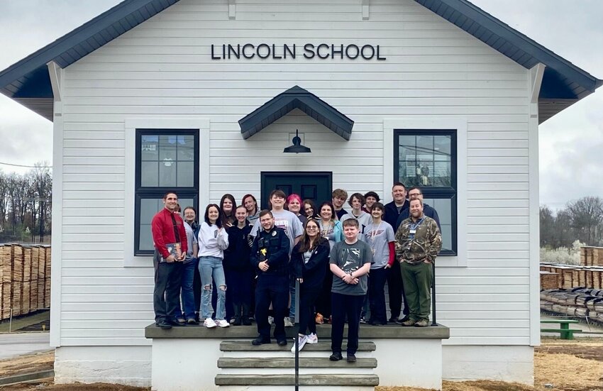 The&nbsp;Zizzer Pride Academy recently spent a morning with Crockett III and Tonya Oaks at the Lincoln School, which stood at one time as an educational facility for West Plains&rsquo; black youth prior to desegregation, thanks to the 1951 ruling made by the U.S. Supreme Court in Brown vs. the Board of Education. The Oakses shared the school's history with the ZPA students, who were accompanied by faculty and School Resource Officer Conner Burnes, and the school&rsquo;s transformation into the Lincoln School Project.&nbsp;The project provides community enrichment and education programs in the historic school and educates through storytelling across several platforms. Learn more at lincolnschoolproject.com.