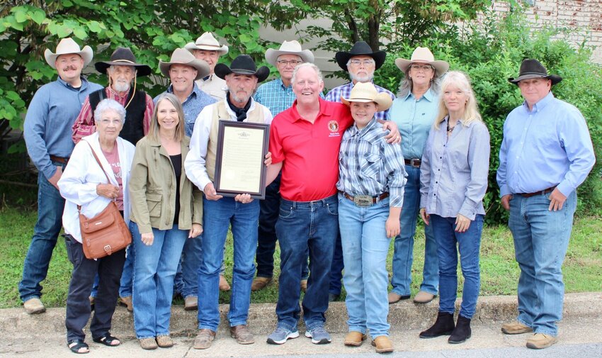 &rdquo;Cowboy&quot; Rick Hamby and his dedicated crew are gearing up for another historical stagecoach journey. On Friday, the team gathered at the West Plains Daily Quill office, where they were met by Missouri State 155th District Rep. Travis Smith who presented   a proclamation to Hamby and his crew. Issued by the Missouri House of Representatives, the decree honors the group's cultural contributions through its unique pen pal letter delivery service. This year's excursion, titled &quot;Dust in the Wind,&quot; takes a historic turn along the Smoky Hill Trail, straddling the borders of Kansas and Colorado with several planned stops for delivery of pen pal letters and locations of historical importance. Alongside student letters, the stagecoach will carry messages from the West Plains Senior Center to residents of various nursing homes. The Journey Stagecoach crew will hit the old dusty trail on May 17.