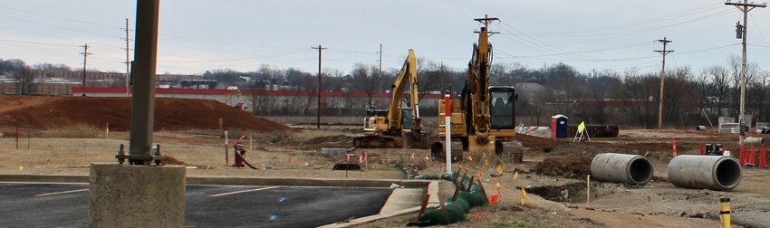 Earthwork for a new railroad overpass on U.S. 160/Independence Drive has been done and progress continues to move smoothly along, said West Plains Planning Director Emily Gibson. Construction of the overpass is expected to be complete by the end of the year, with finishing touches such as restoration of plant life to follow. The railroad crossing at Thornburgh Avenue will be closed once the overpass is opened to traffic.