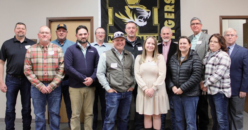 The Howell County University of Missouri Extension had its annual meeting this month and named council members and officers for the 2025-26 year. The University of Missouri Extension is a program administered by the University of Missouri as a land-grant university, meaning as a condition of sales of land granted to the university it must use sales proceeds to establish public universities to educate students about agriculture, home economics, mechanics and other practical professions. In 1914, the Cooperative Agricultural Extension Service began, expanding educational programs to the general public. Services and programs are still related to agriculture and youth activities like 4-H, plus economic and small business development and health and safety. Front row, from left: Robert Burtrum, Treasurer Daniel McKinney, Tyler Osborn, Secretary Ruth Waggoner, Christin Byrd and Mickey Walker. Back row: David Snodgras, Blake Crow, Kent Kelley, Bruce Williams, Greg Collins, Chair Ray Riggs and Vice Chair Ray Williams. Justin Huddleston and Jennifer Poor are also council members.