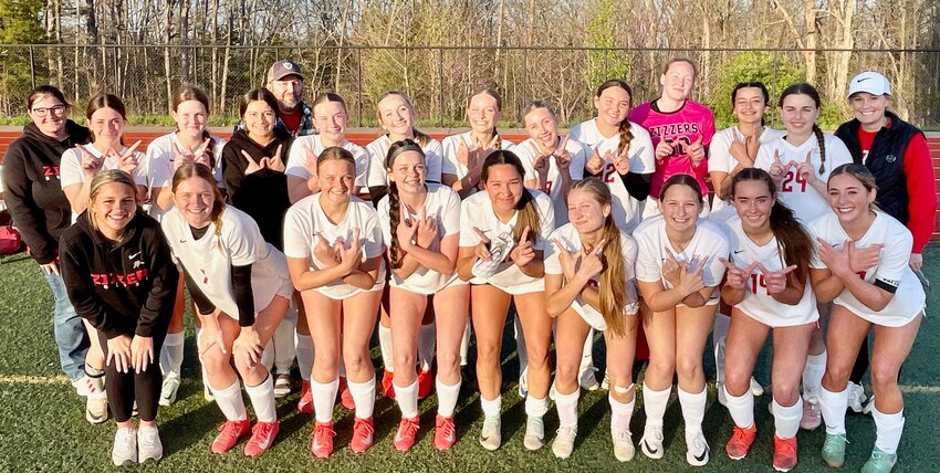 The West Plains varsity girls soccer team won 4-2 Monday over the Lady Tigers on the field at St. James. The four West Plains goals were scored for West Plains were scored by Lyndzey Casey with a hat trick and Reece Ledbetter, with her first goal of the season.