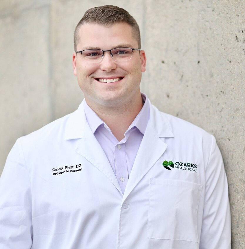 Dr. Caleb Piatt, orthopedic surgeon from Ozarks Healthcare Orthopedics and Spine.