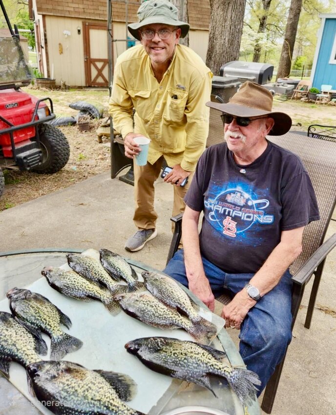 Columnist David Woods recently spent a morning fishing for crappie with his dad, noting this has been one of the more challenging crappie seasons in memory.