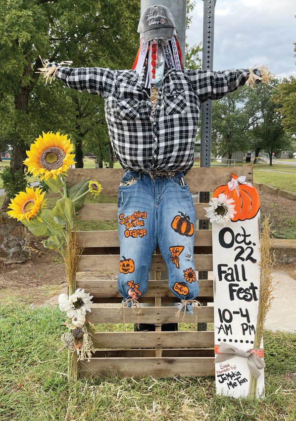 Mr. Scarecrow is reminding everyone that the Lexington Fall Fest is Saturday, October 22, from 10 a.m. to 4 p.m.