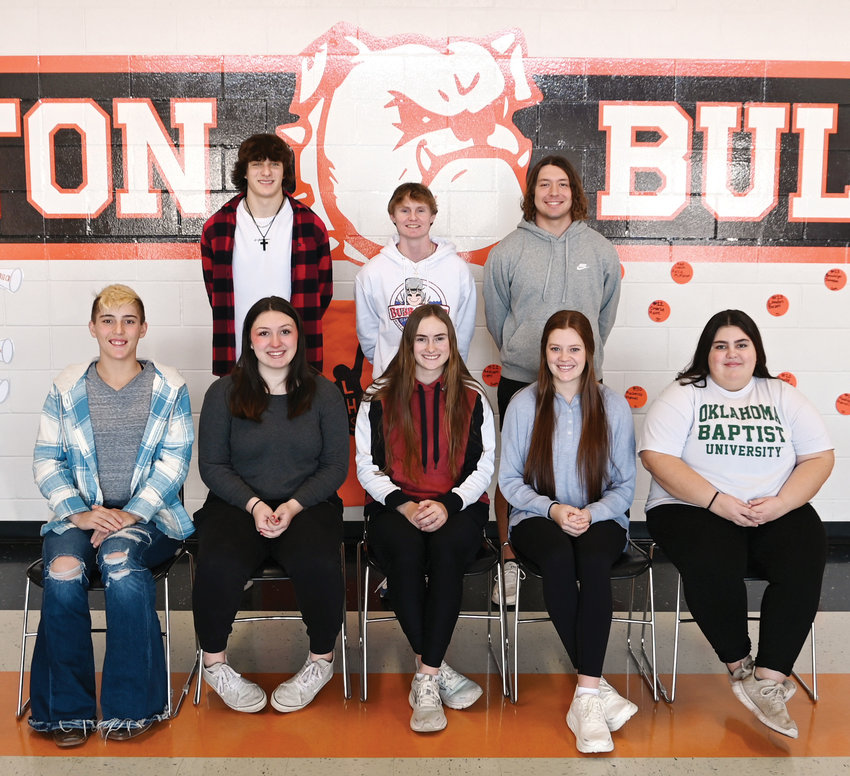 Lexington High School&rsquo;s homecoming coronation will be held Friday at 6 p.m. at the Lexington Gymnasium prior to basketball games against Purcell. This year&rsquo;s court includes, from front left, Izzy Pack, Kindell McBride, Janelle Winterton, Rylee Beason and Alexis Feuerborn. On the back row, from left, are Trey Hartzog, Corbin Perry and Ezra Faulkenberry. Luke Morris-Peacock was not pictured.