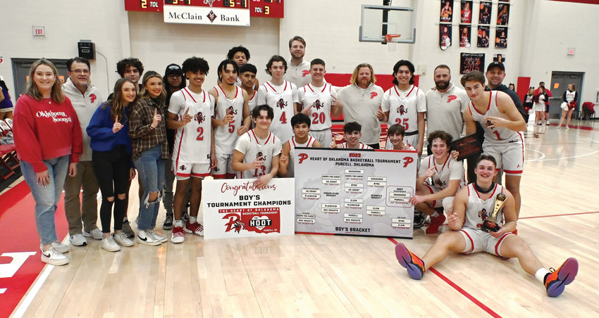 The Purcell Dragons defeated Anadarko 50-37 Saturday night to claim the Heart of Oklahoma Basketball Tournament Championship. It was Purcell&rsquo;s first time to win the tournament since 1995. The Dragons have won three tournaments this season.