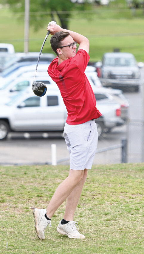 Purcell golfer Noah Gracey shot 78-93 for a two-round total of 171 and qualified for the State tournament Monday at Brent Bruehl Memorial Golf Course during the Regional tournament.