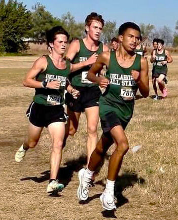 Purcell freshman Jayden Polk finished 12th in the cross country meet of champions with runners from 2A to 6A competing.