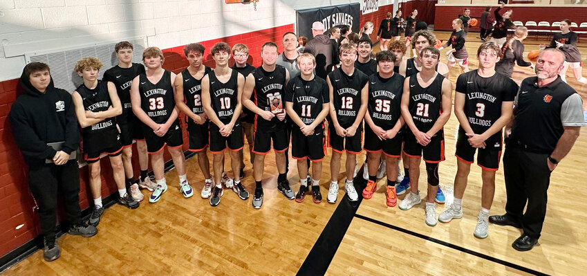 The Lexington Bulldogs beat Marietta 67-38 to take home the Consolation in the Wynnewood Invitational last weekend.