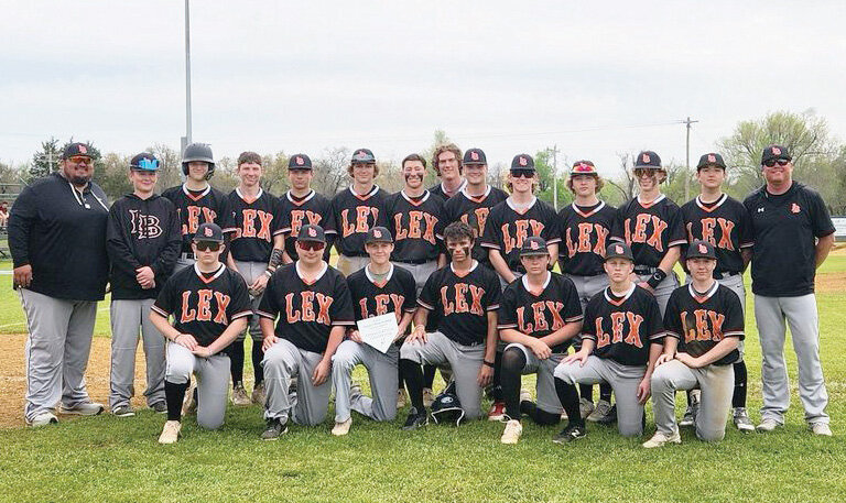 The Lexington baseball team claimed the consolation bracket championship at the Dibble tournament. They defeated Ardmore 8-7 in extra innings to take home the hardware.