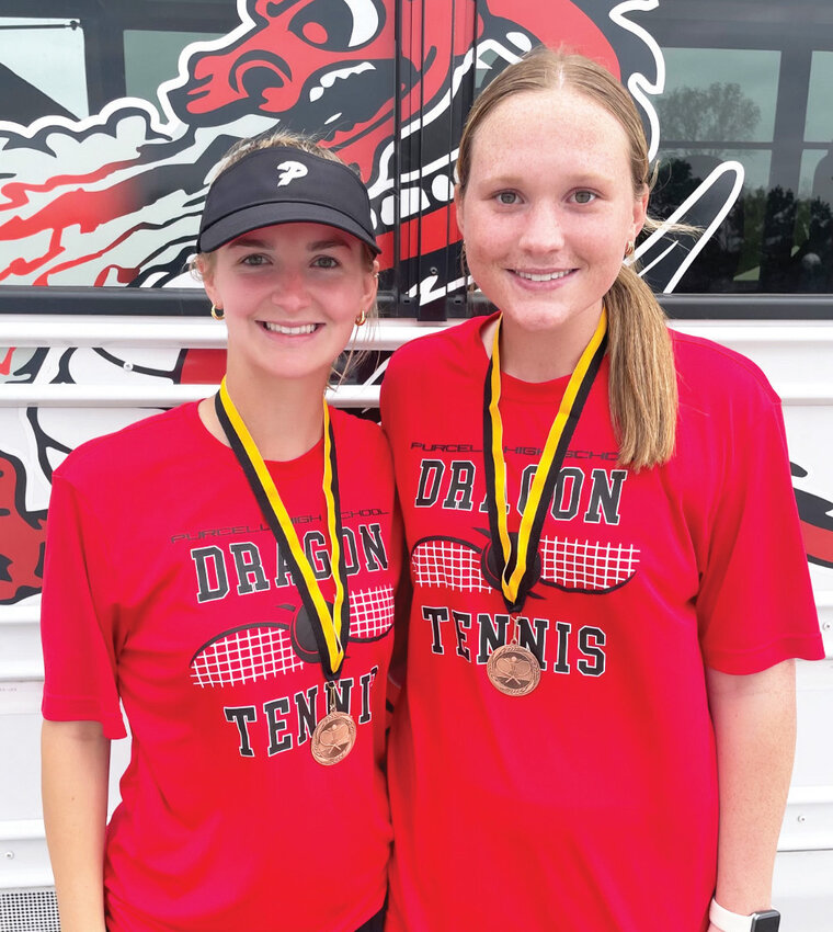 Purcell&rsquo;s No. 1 doubles team of Katy Keith and Karlee Tolle played their way to the consolation championship at the Tecumseh Tennis Tournament April 1-2.