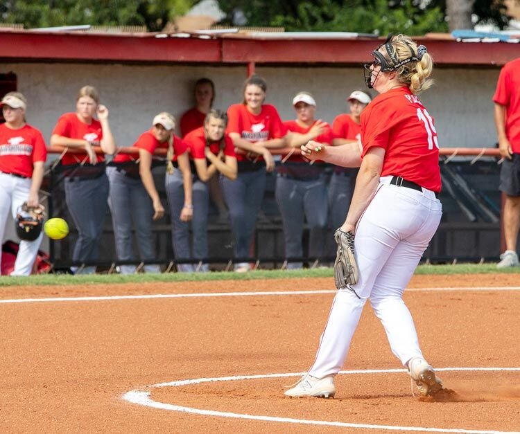 Maggie Place has been on fire from the circle this season and sports a .677 earned run average while in the circle for the Warriors. She’s allowed five runs in 41.1 innings pitched.