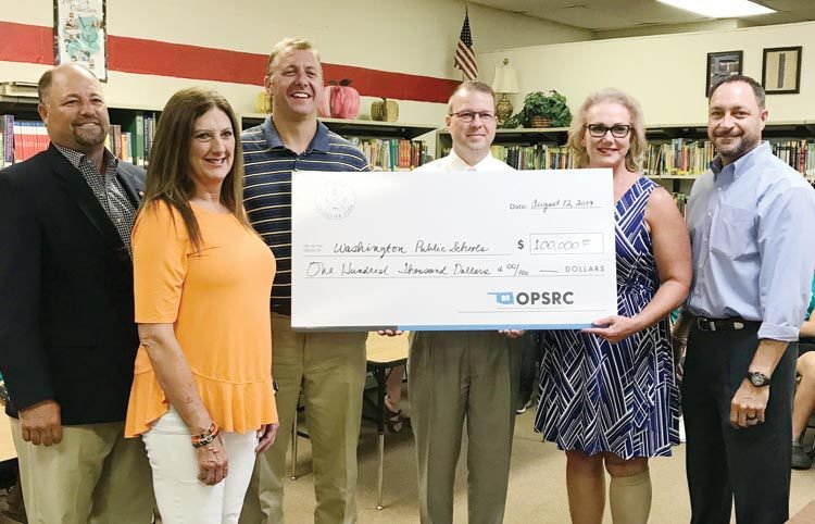 Washington Public School receives $100,000 grant award - Purcell Register