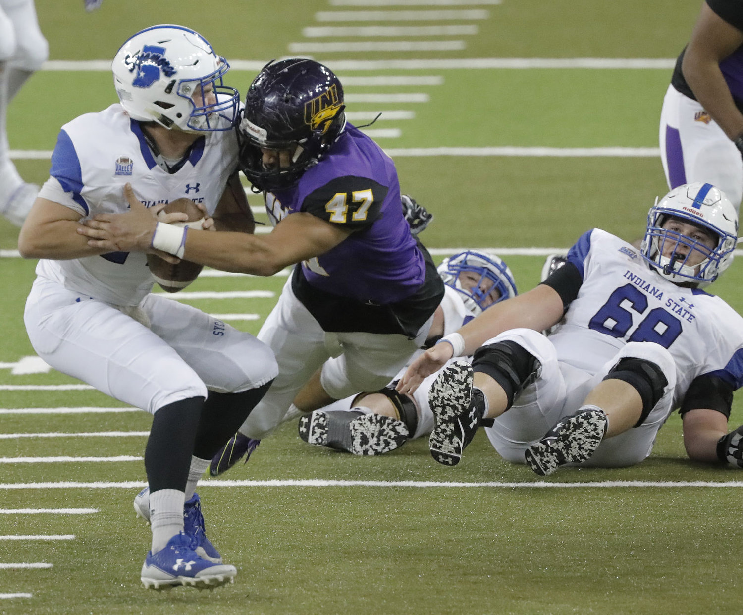 UNI's Spencer Brown, Elerson G. Smith poised to make NFL draft history