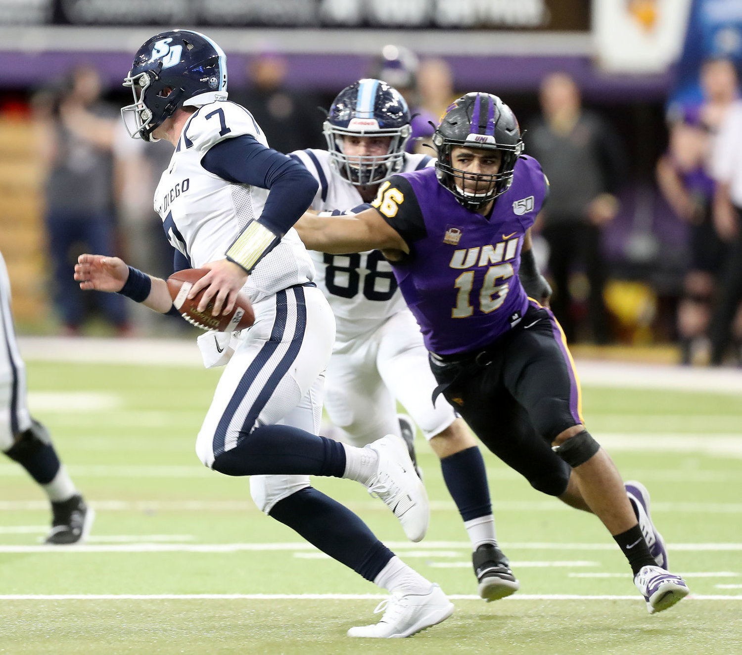 UNI's Spencer Brown, Elerson G. Smith poised to make NFL draft history