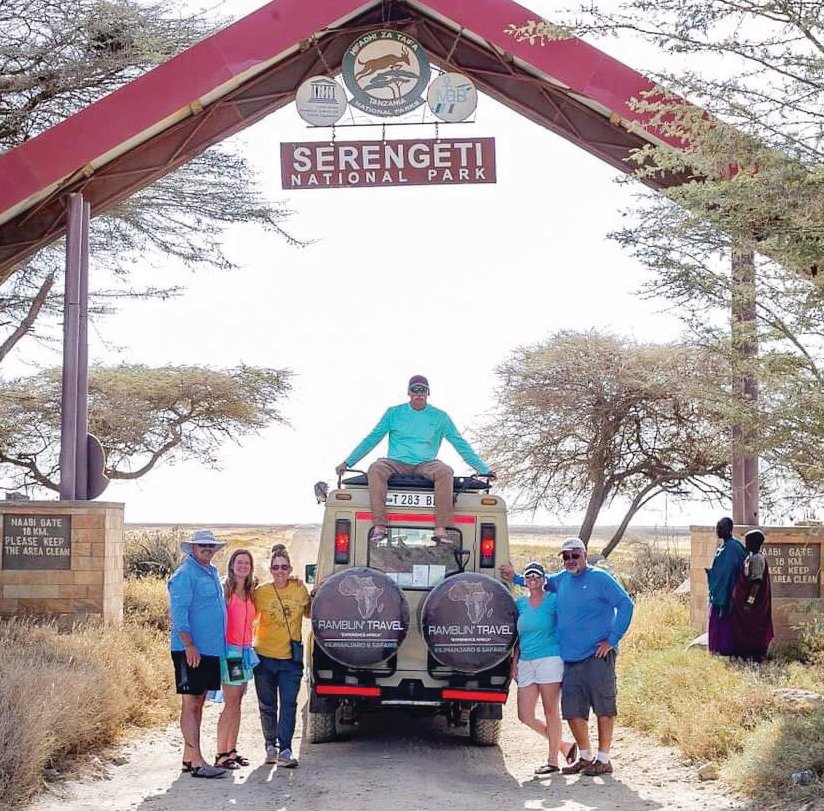 The Coxes, the Fulks and the Carrs set to go on a safari in the Serengeti for an adventure of a lifetime.