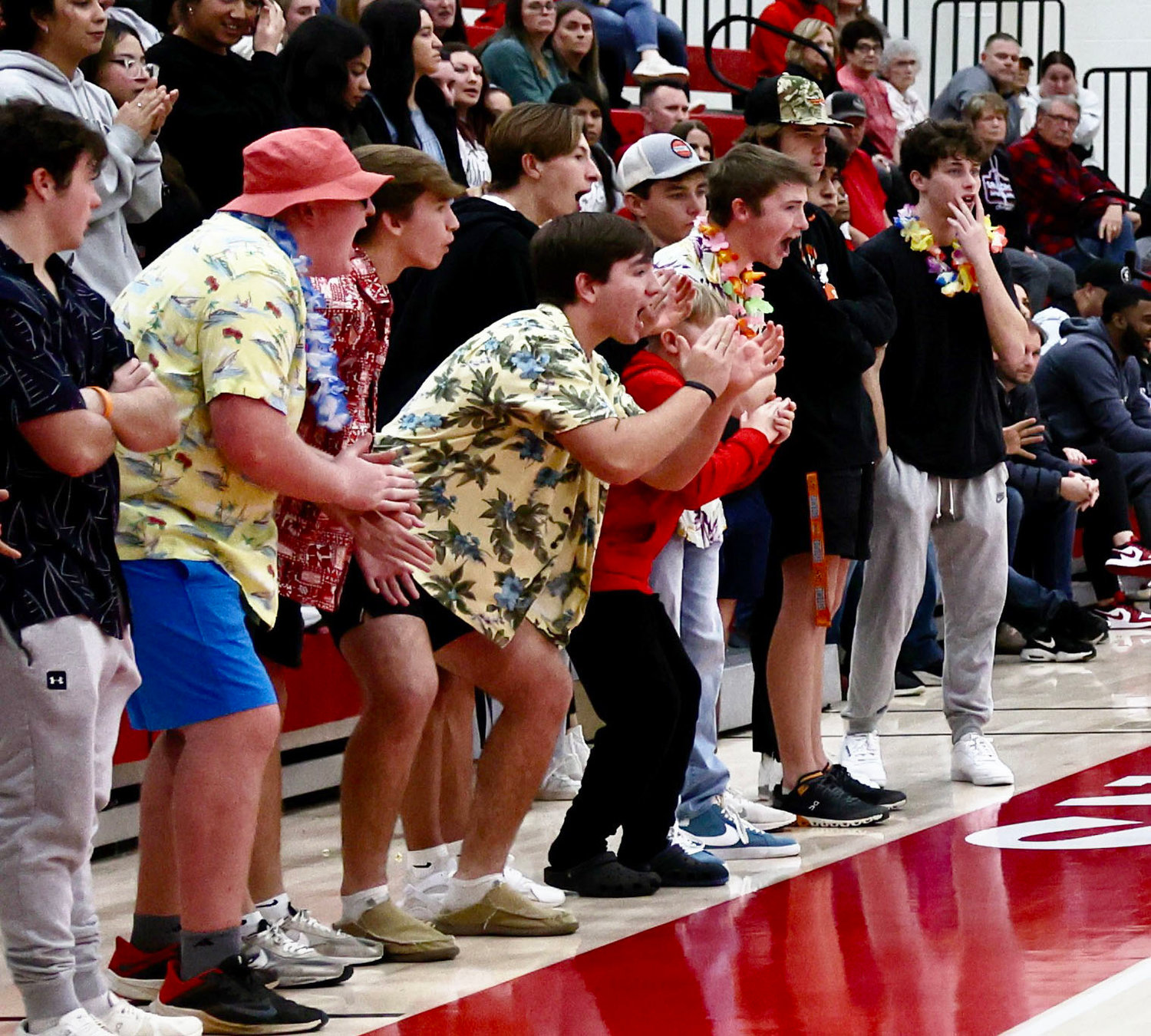 The Purcell student section stayed rowdy for three days during the Heart of Oklahoma Basketball Tournament. Purcell’s boys team finished as champions and the girls team was runner-up.
