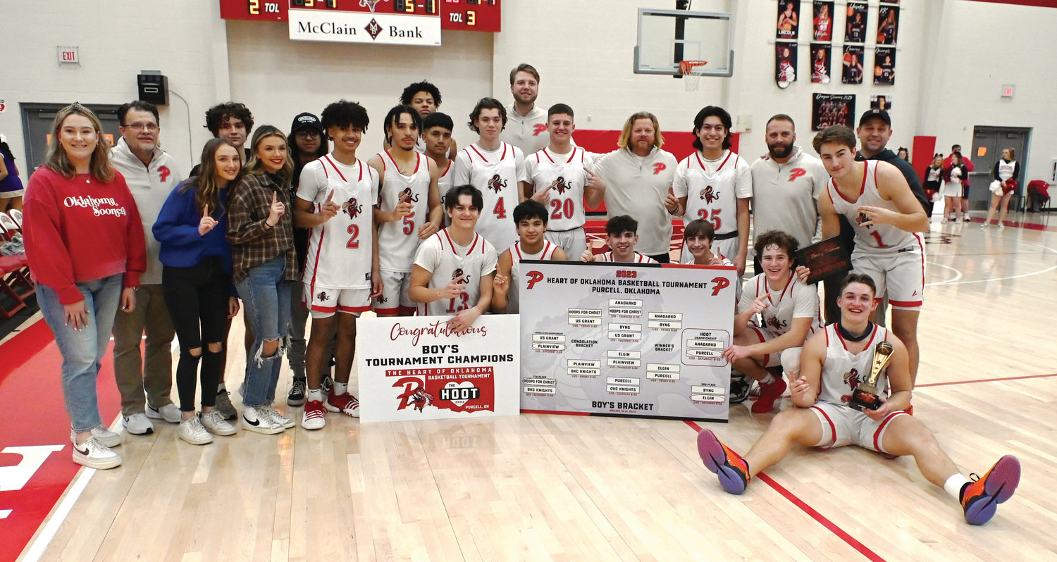 The Purcell Dragons defeated Anadarko 50-37 Saturday night to claim the Heart of Oklahoma Basketball Tournament Championship. It was Purcell’s first time to win the tournament since 1995. The Dragons have won three tournaments this season.