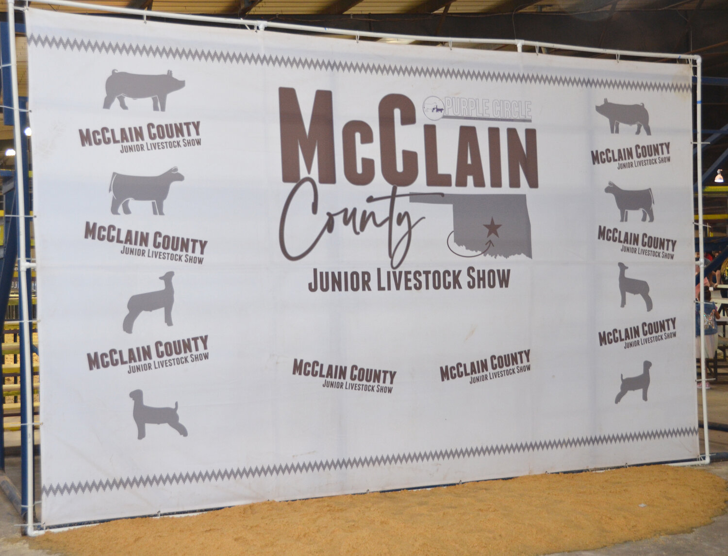The banner at the county fair pretty well summed up the junior livestock portion of the annual McClain County Free Fair.