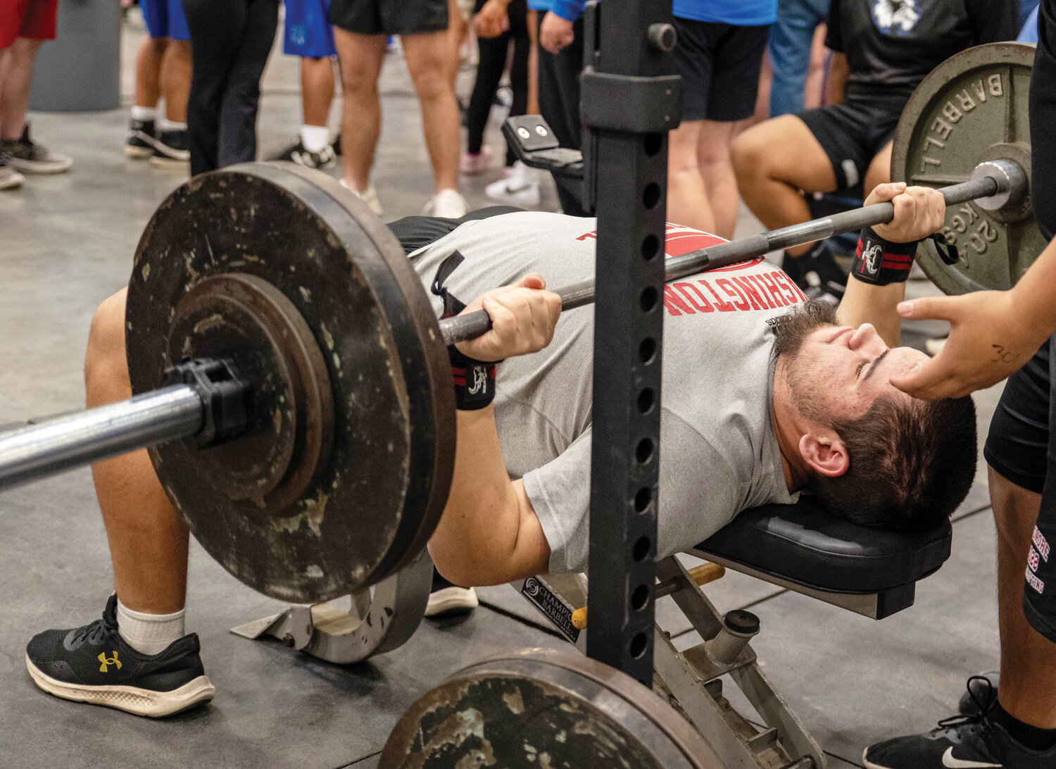 Washington Warrior Chance Phillips placed fifth at the Bethel Powerlifting meet February 1.
