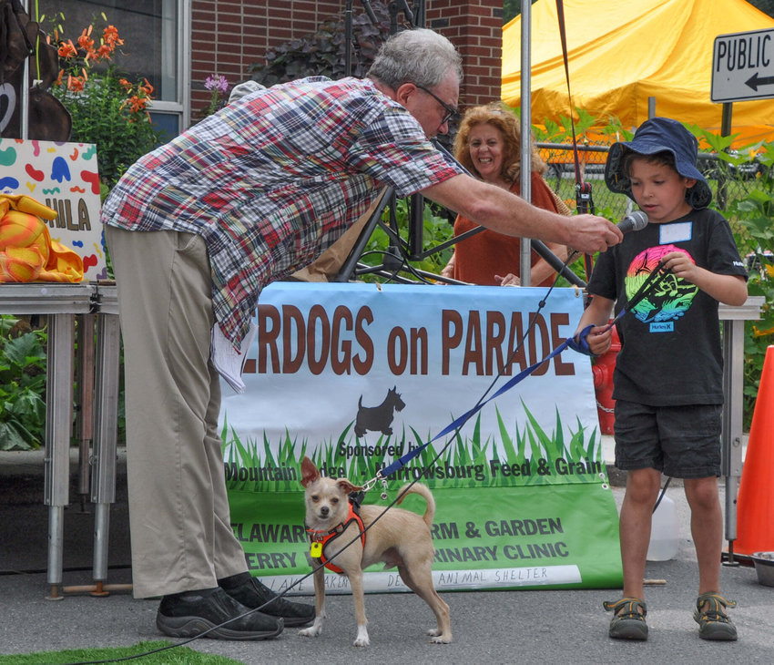 Come see our resident dogs as they parade past the judges at Riverfest. It all happens at 10 a.m. on Sunday, July 24.